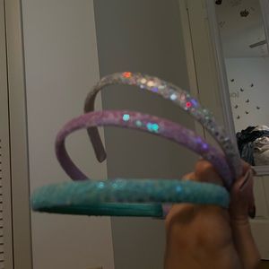 sparkly target headbands